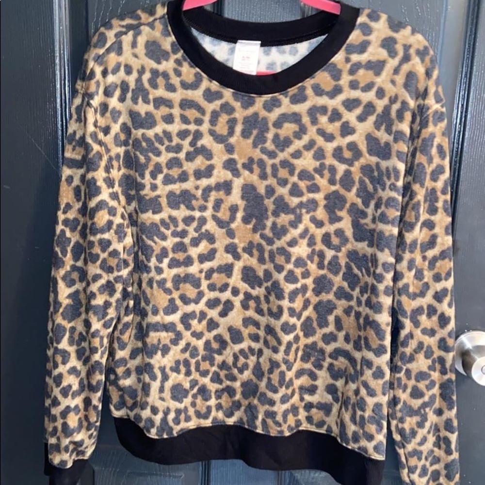 Cheetah print long sleeve!